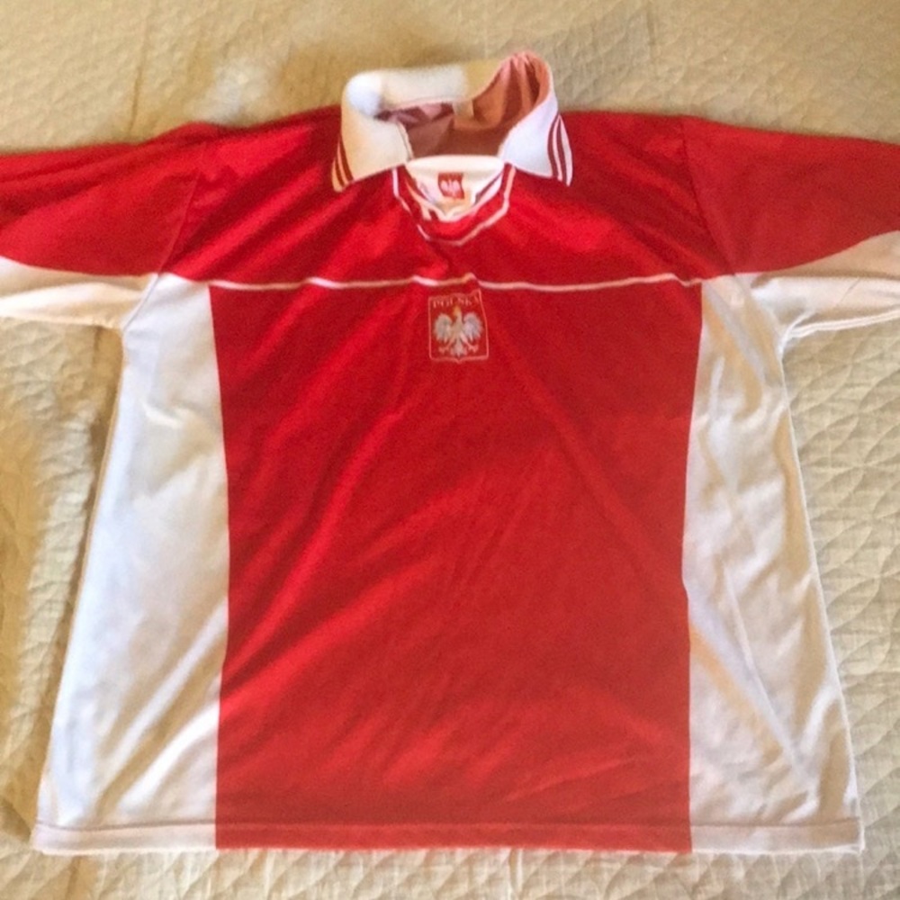 Polska Men’s Soccer Jersey X-LARGE